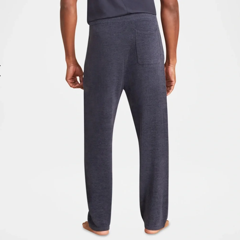 Barefoot Dreams Men's CozyChic Ultra Lite Lounge Pants Indigo XL NWT - Picture 3 of 6